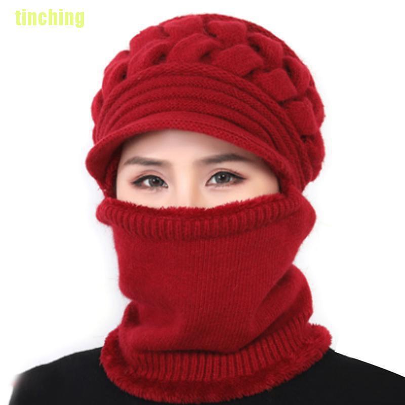 1 Mũ Len beanie Dày Giữ Ấm Mùa Đông