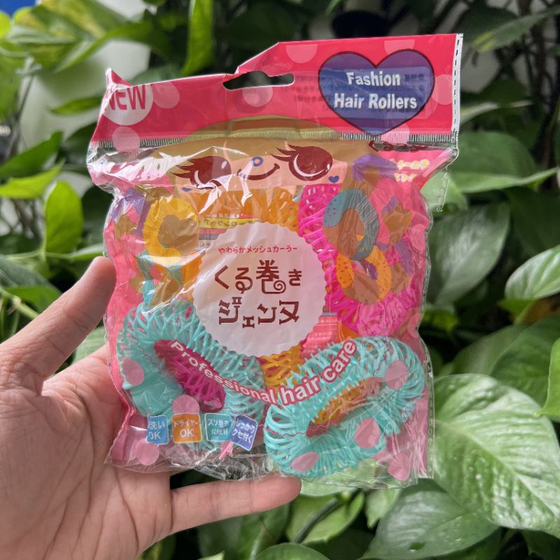 Set 6 lô cuốn tóc lò tạo tạo kiểu tạo xoăn tóc