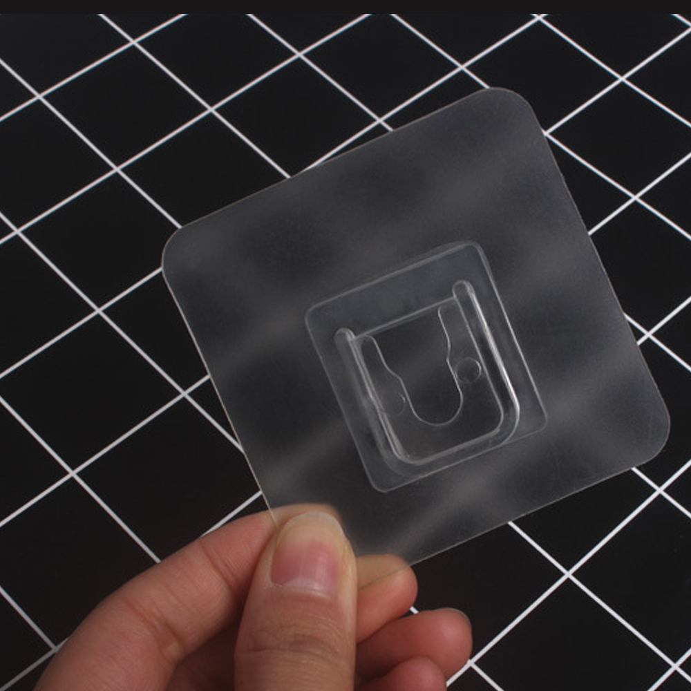 Set 2 / 5 móc dán tường trong suốt treo vật dụng