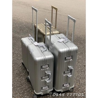 vali kéo rimowa nhôm nguyên khối sz 24" hàng 1:1