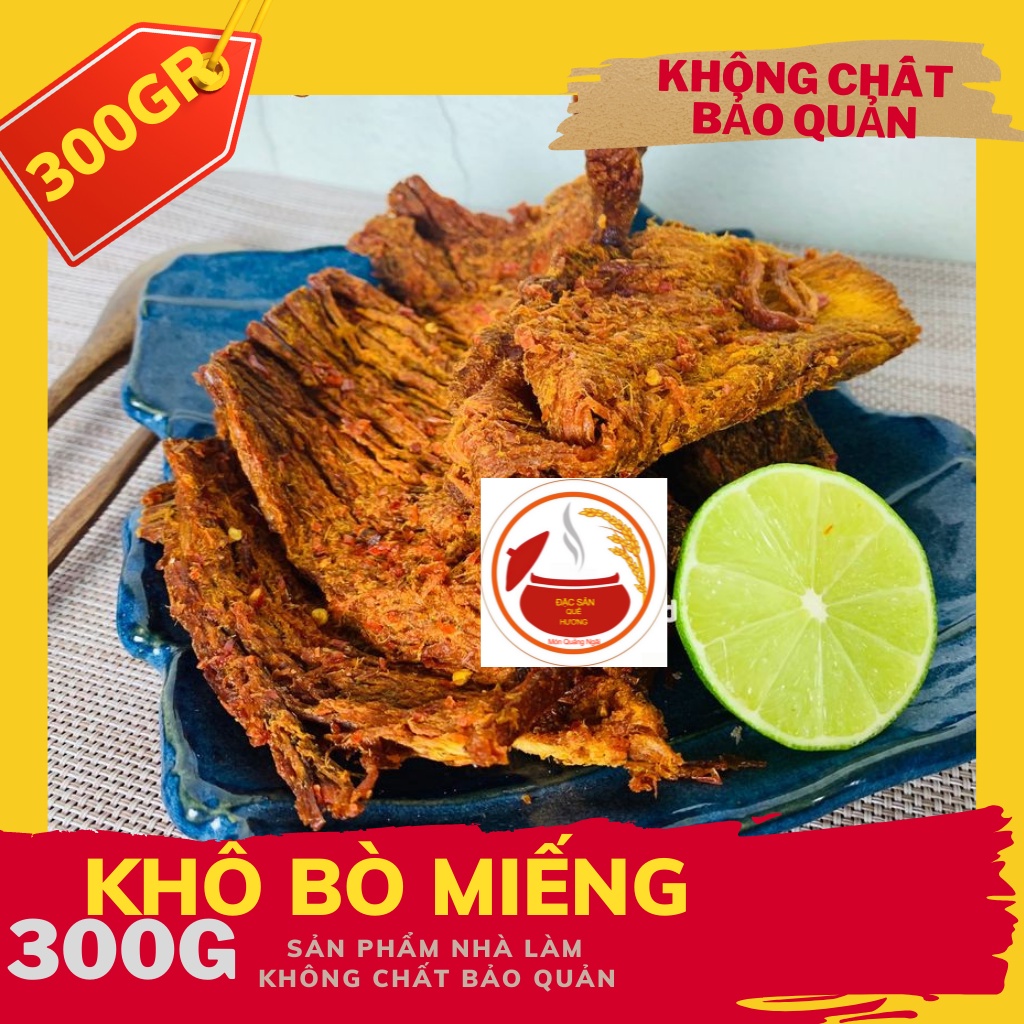 khô bò miếng 300gr giá xưởng | BigBuy360 - bigbuy360.vn