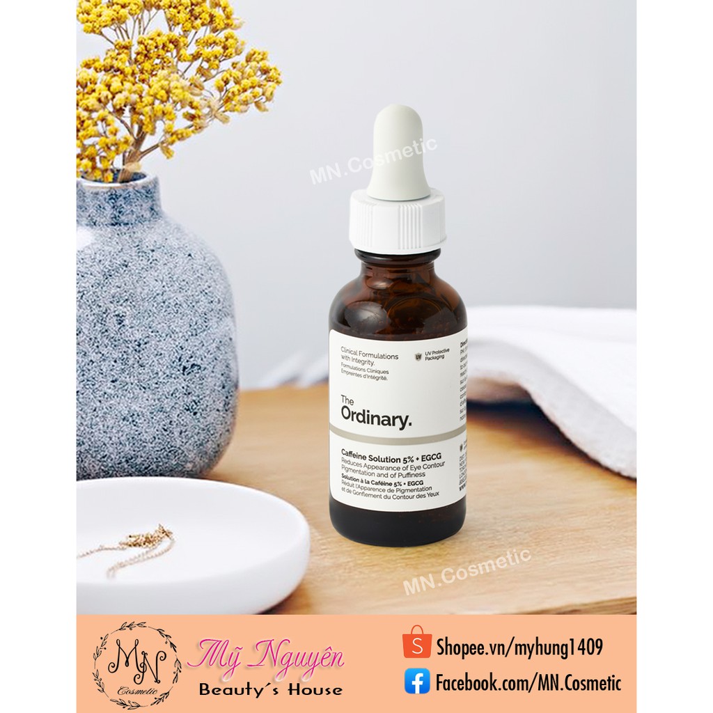 Serum Dưỡng Mắt The Ordinary Caffeine Solution 5% + EGCG Serum