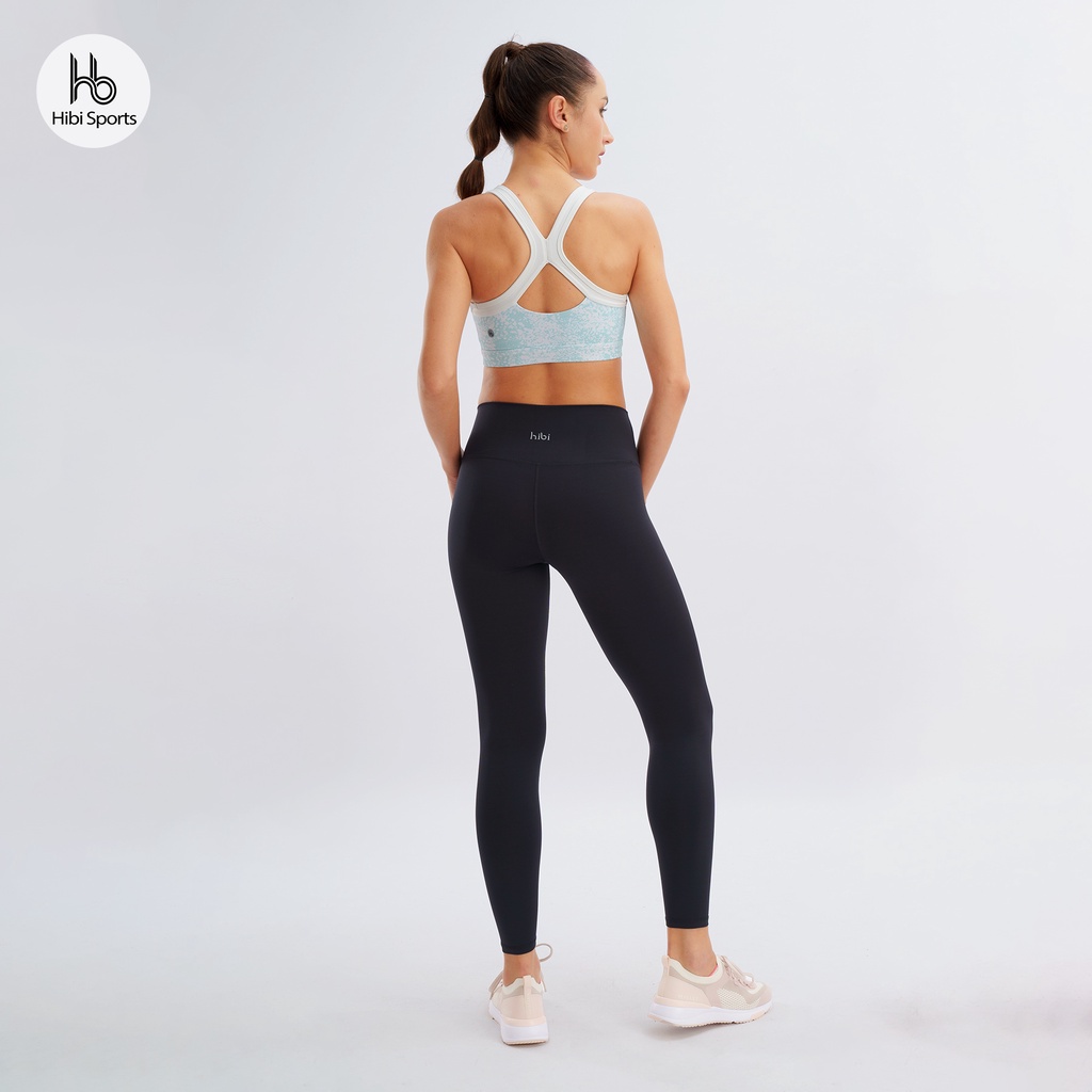Quần tập yoga gym Luxury Hibi Sports QD312, size mới, kiểu lưng cao tôn dáng, chất vải cao cấp Lu Fabric