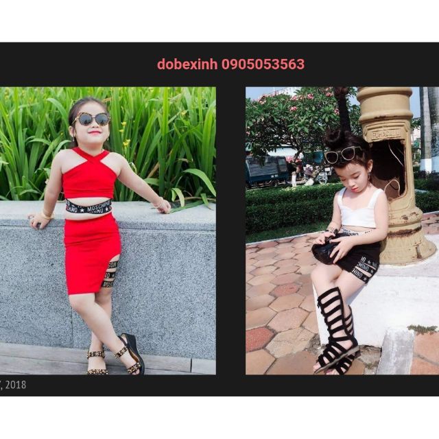 Đầm body MOSCHINO
