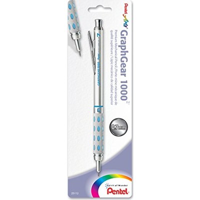 Chì Bấm Cơ Khí Pentel Graphgear 1000 Cao Cấp Nhật Bản 0.7/0.9