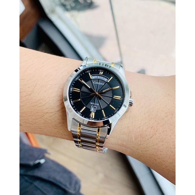 Đồng hồ Casio Nam chính hãng MTP-1381G Bảo hành 1 năm Hyma watch