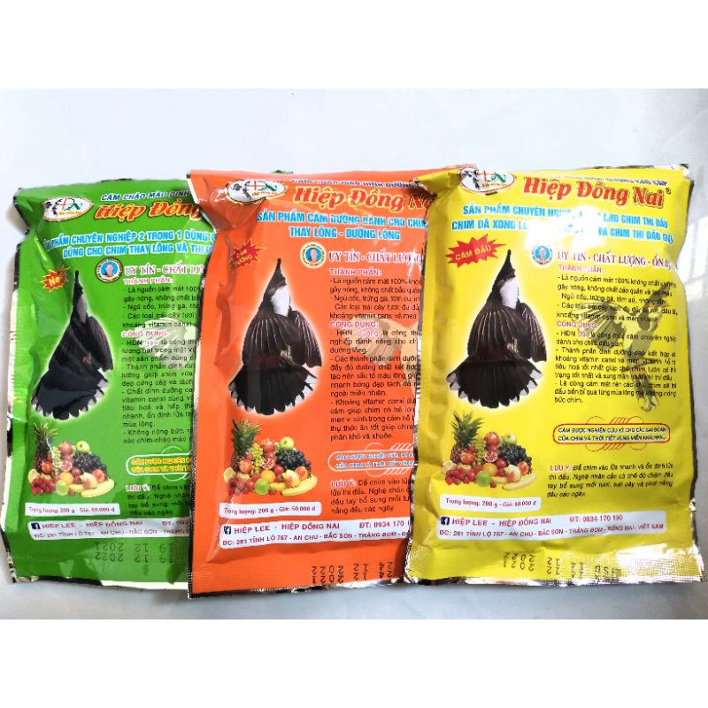 Cám chào mào Hiệp Đồng Nai  200g cam kết hàng chính hãng 100%