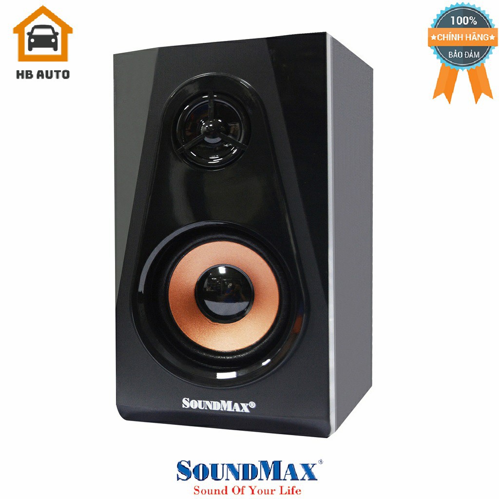 Loa Karaoke Bluetooth Soundmax A2120 2.1 60W RMS Đen Hàng chính hãng