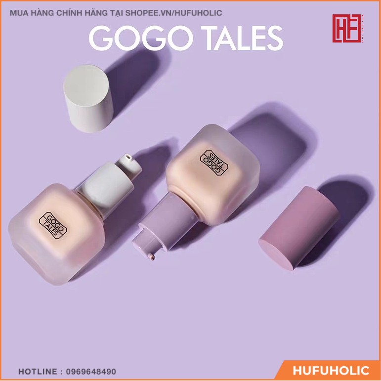 Kem nền gấu GOGO TALES mỏng mịn Soft Skin Natural Nude Feeling GT383 GOGO121 Air Flawless Foundation Gogotales GOGO22