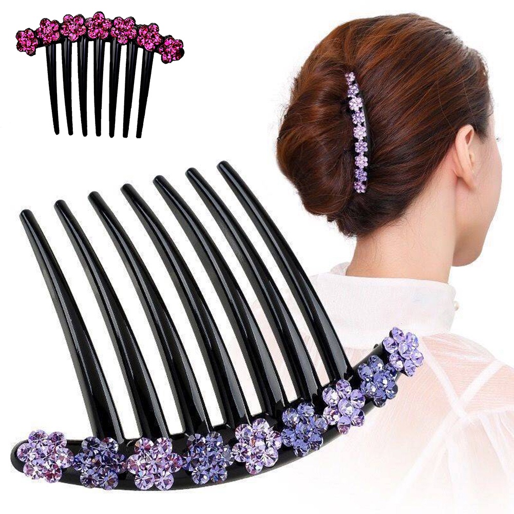 Kẹp Tóc Đính Đá Thời Trang Dành Cho Nữ