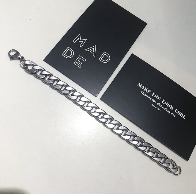 [BC10]-Vòng tay inox 10li - khoá càng cua | BigBuy360 - bigbuy360.vn