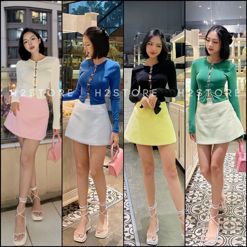 ÁO TAY DÀI KHOEN NƠ - QA1301339