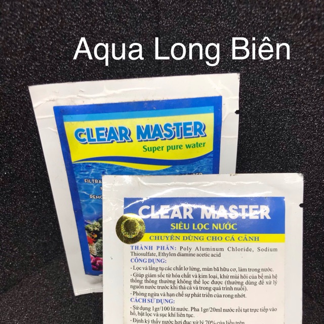 Clear master - siêu lọc nước