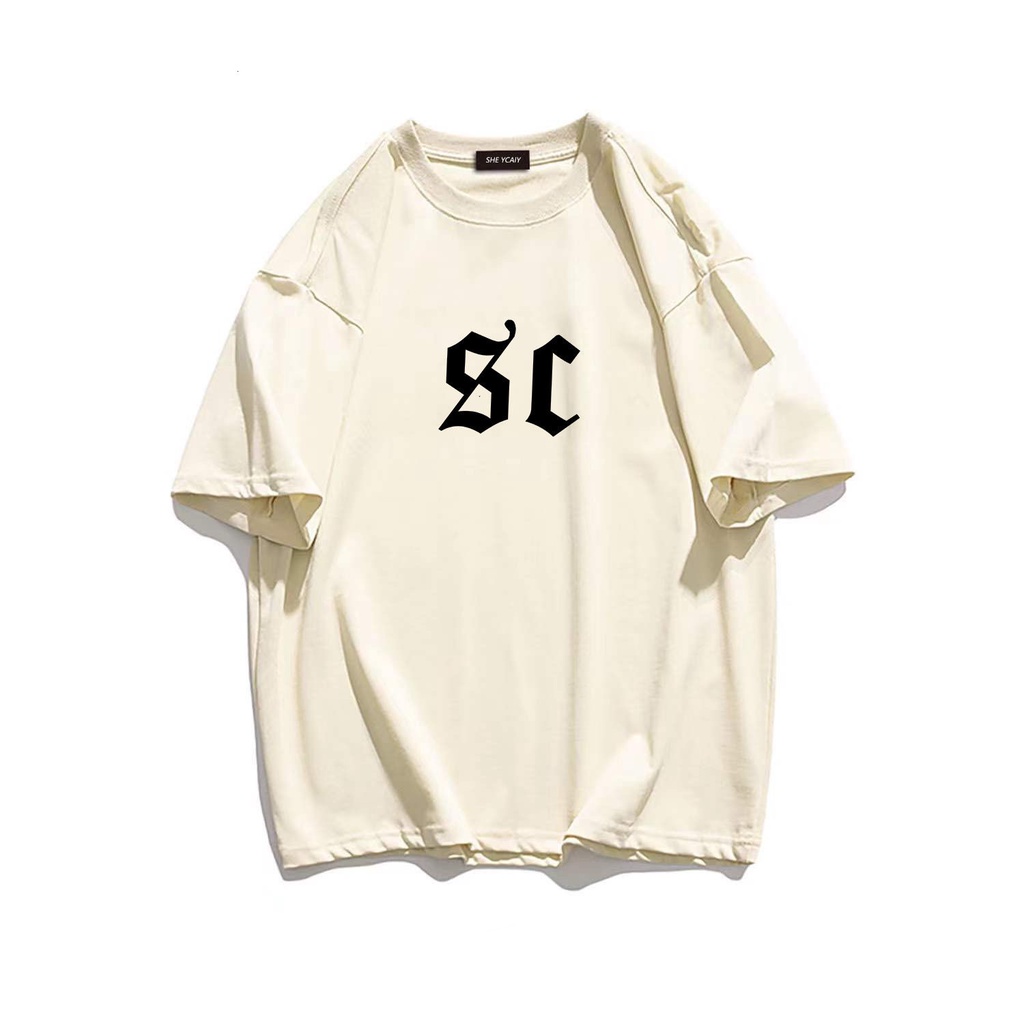 Áo Thun Cotton Tay Ngắn In Chữ Và Đôi Cánh Phong Cách Harajuku Thời Trang Mùa Hè 2022 Cho Nam