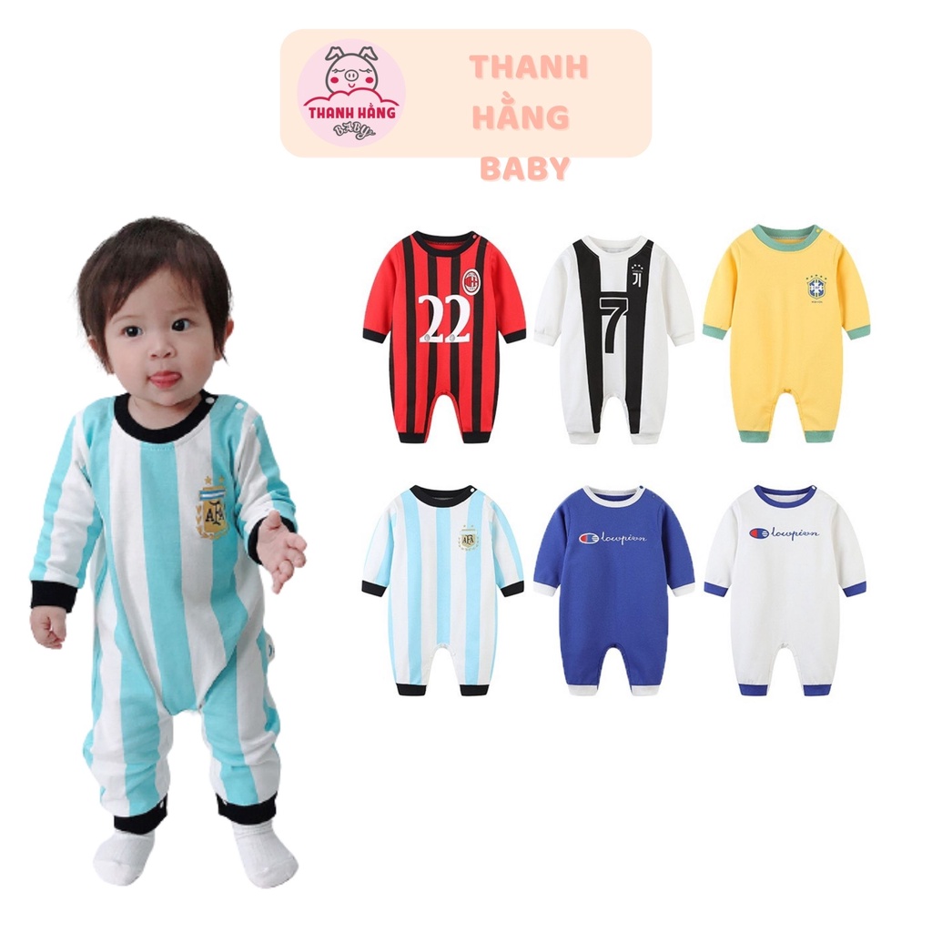 Body cho bé trai, set body cho bé Thanh hằng baby 5 đến 13 kg