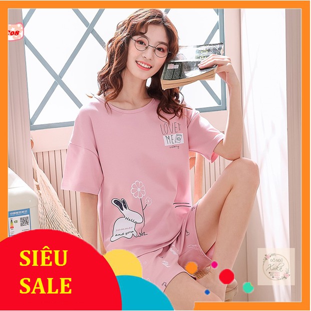 Bộ Ngủ Cộc Cotton Cao Cấp C08