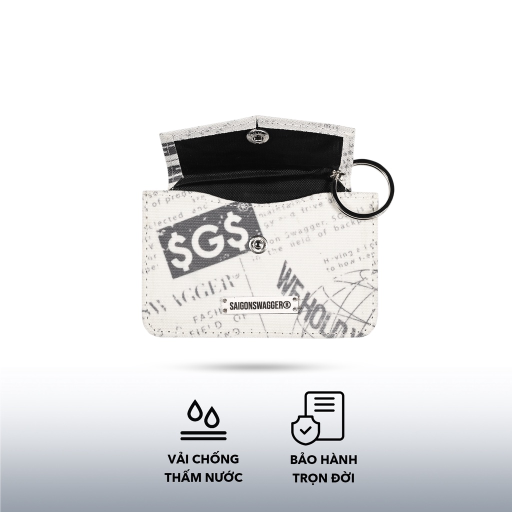 Móc Khóa Ngang In Báo SAIGON SWAGGER® Journal Flap Card Keychain