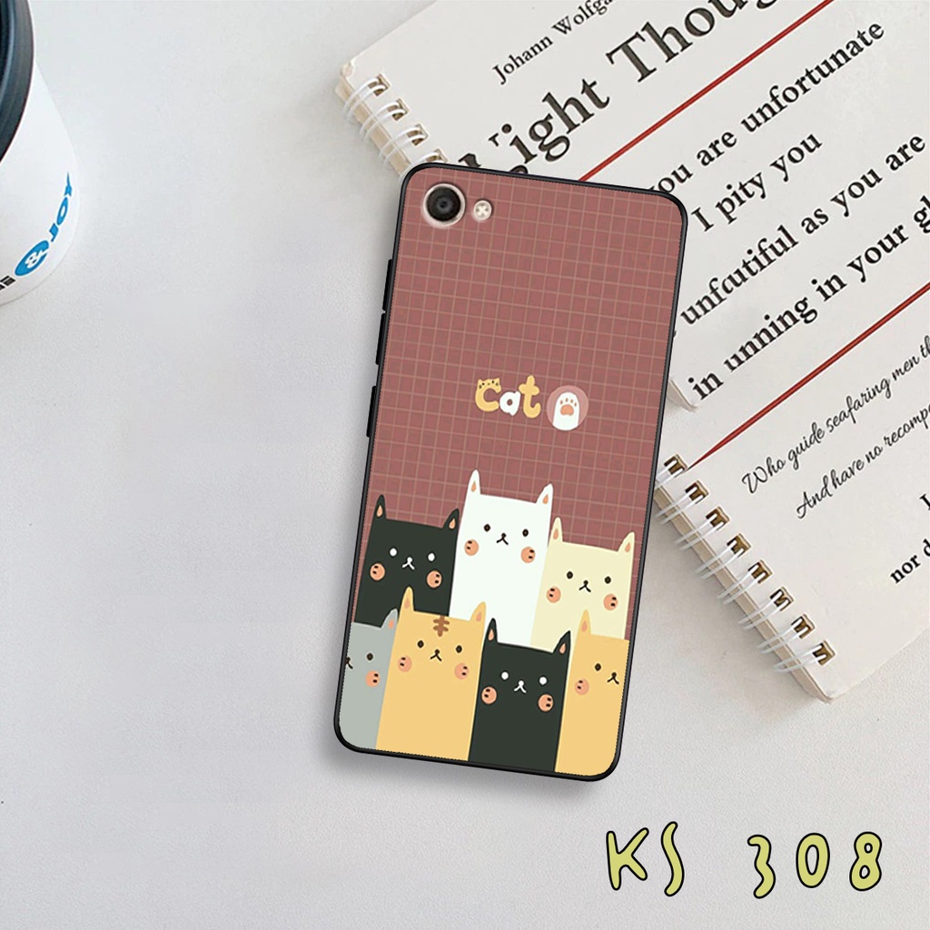 Ốp lưng Vivo Y66 - Vivo Y67 - Vivo Y75 - Ốp in hình mèo con ngộ nghĩnh