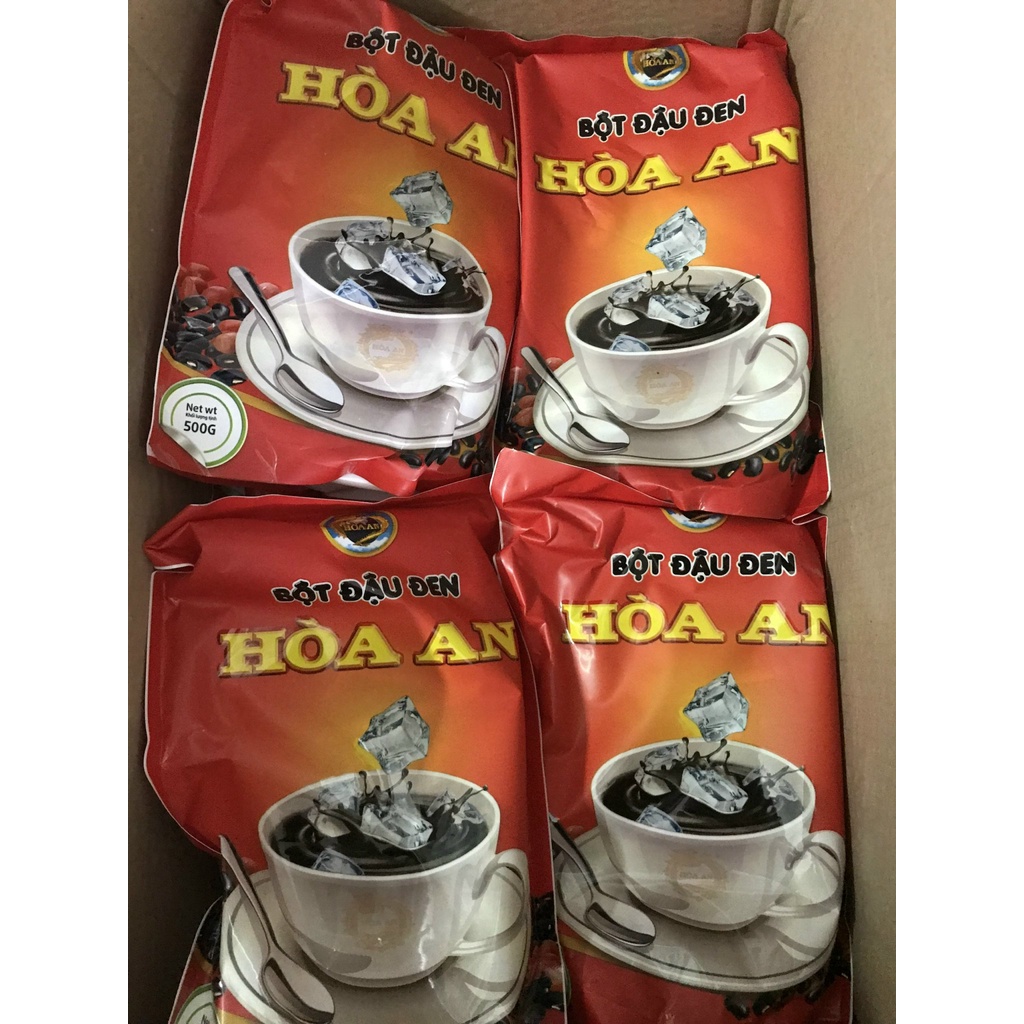 Bột Đậu Đen HÒA AN 0.5Kg (Đặc Sản Hải Dương)