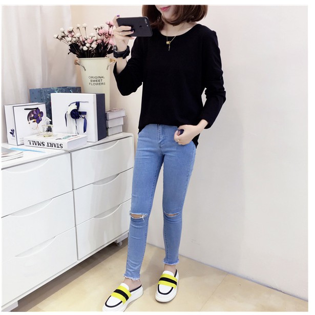 Áo Thu Đông Nữ màu đen