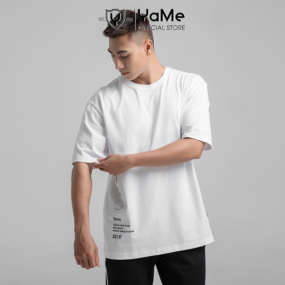 Áo Thun Nam Tay Ngắn Cổ Tròn Thương Hiệu Y2010 Ver64 20987|YaMe|