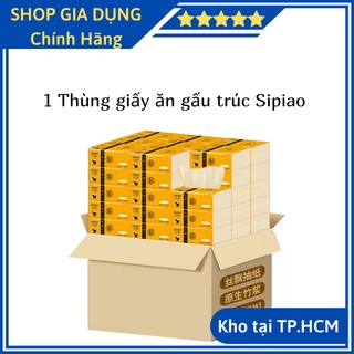 1 Thùng giấy ăn gấu trúc Sipiao 💥 GIÁ SỐC 💥 giấy ăn có độ dai tự nhiên thấm nước không rách an toàn toàn dễ sử dụng