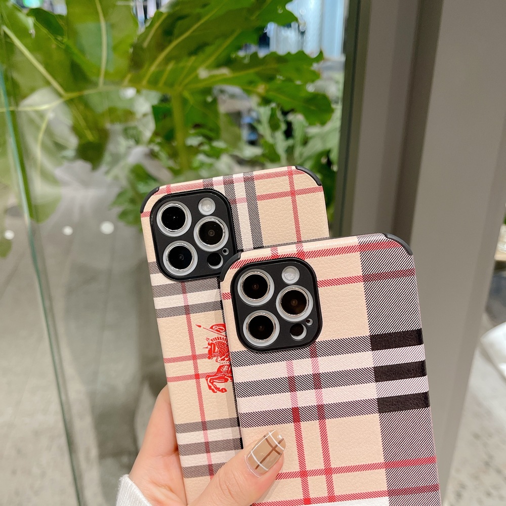 Ốp Điện Thoại In Logo Burberry Sang Trọng Cho iPhone 12pro Max SE2 11 pro Max X XS XR XSMAX 7 8 Plus