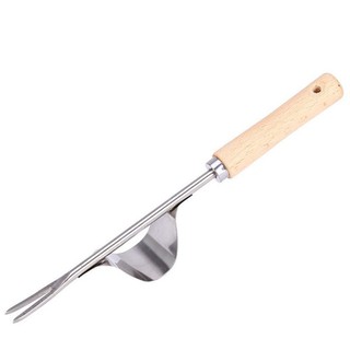 Dụng cụ làm vườn, xẻng đào xới đất và nhổ cỏ dại cho gia đình