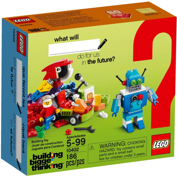 Lego Classic Building Bigger Thinking 10402 - Fun Future - Bộ xếp hình Lego Tương lai