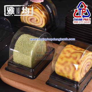 Combo 100 hộp nhựa A93 đựng lát bông lan cuộn nhí