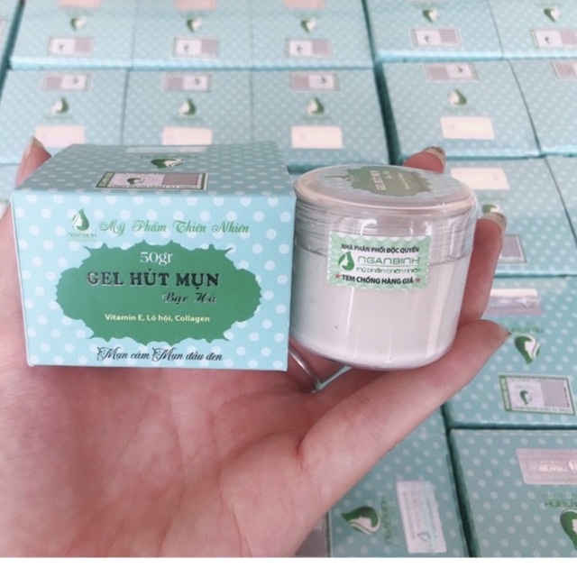 ✅GEL HÚT MỤN BẠC HÀ NGÂN BÌNH CHÍNH HÃNG - LỘT LÀ LÊN