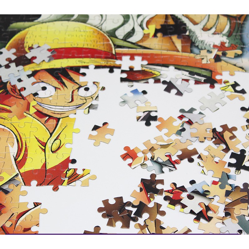 Bộ Tranh Ghép Xếp Hình 1000 Pcs Jigsaw Puzzle One Piece Bản Đẹp Cao Cấp-H56