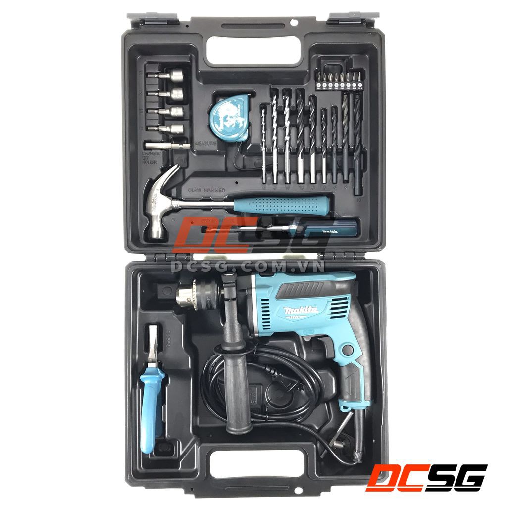 Máy khoan búa 26 phụ kiện Makita M8103KX2B | DCSG