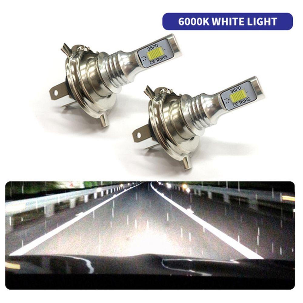 Set 2 Đèn Pha Xe Hơi H7 IP 68 Canbus 10000LM Hi Hoặc Lo Chùm Bóng Lo 6000K Chống Nước