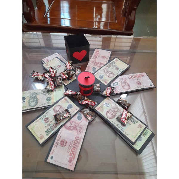 6310 plus love box handmade gắn ảnh hoặc xèng 20 vị trí