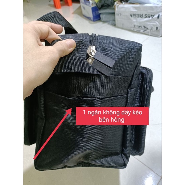 [Rẻ Nhất Shopee] Túi Đựng Đồ Nghề Ngang 6 Ngăn Thiết Kế May Siêu Đẹp