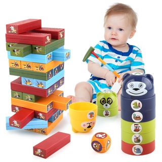 Bộ đồ chơi xếp hình 3d bằng nhựa cho bé