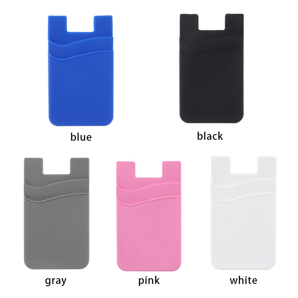 Ví silicon dán lưng điện thoại thời trang