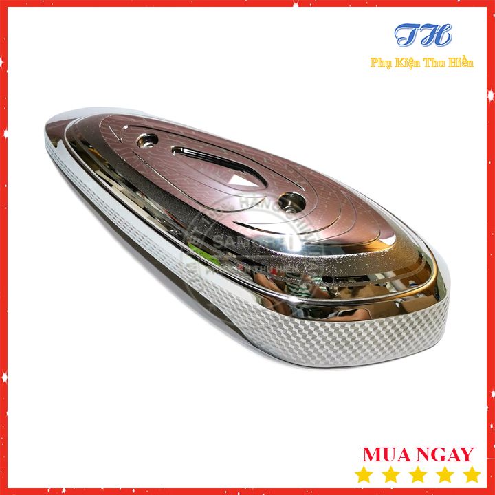 Ốp pô SH 2020 Nhựa Xi Inox / Xi Inox