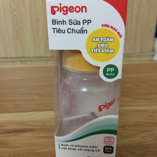 Bình sữa Pigeon tiêu chuẩn - vịt vàng 120ml