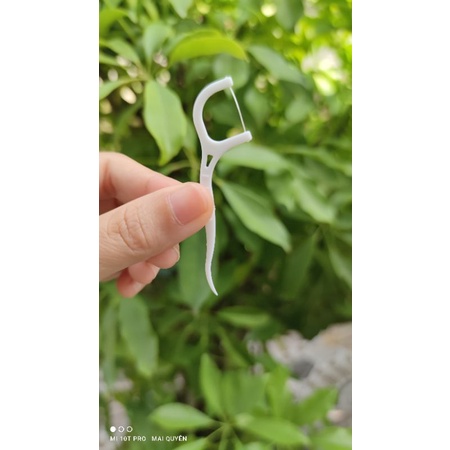 Tăm chỉ nha khoa Sunny gói 80 cây vệ sinh kẽ răng