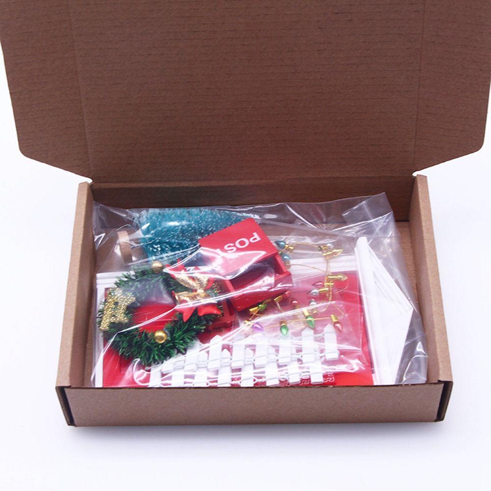1 Set Mô Hình Thảm Gỗ Và Cây Chổi Mini Trang Trí Nhà Búp Bê