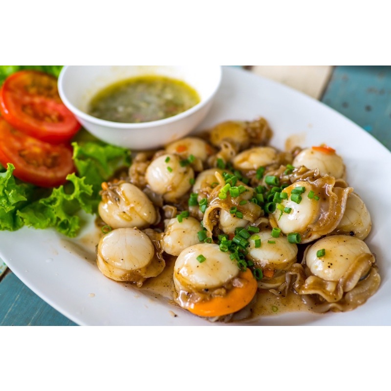 Giá sỉ - Cồi Sò Điệp Hấp - Hải sản Kỳ Hà