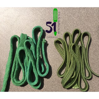 [Bán theo mét] Dây dù dẹt loại thường bản 1,6 cm, loại tốt bản 1,7 cm | Dây dù xanh