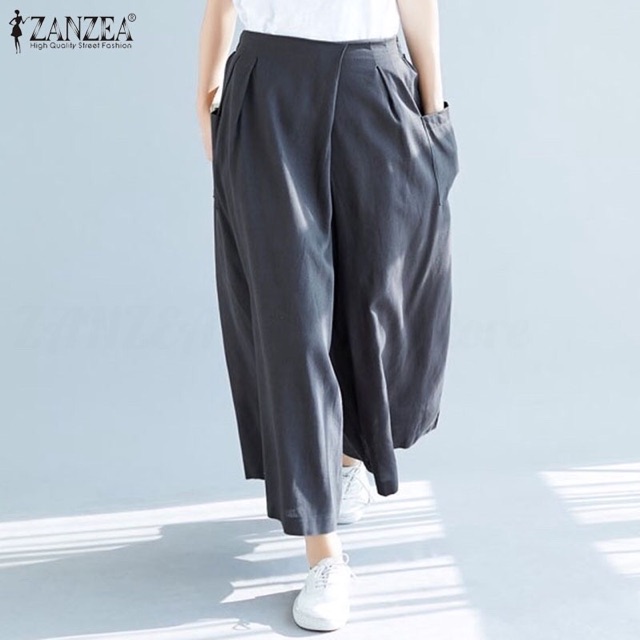 Quần lửng ống rộng culottes