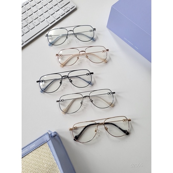 ⚡️Kèm hộp⚡️ Kính G.m Jenni 26 chất liệu titan cao cấp Jolie Eyewear chống ánh sáng xanh, UV400
