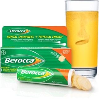 Viên c sủi berocca vị cam hsd 2025
