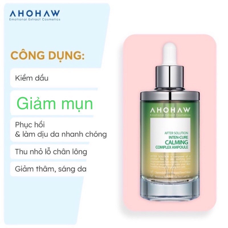 [AHOHAW] Tinh Chất Da Dầu Mụn  Ahohaw After Solution