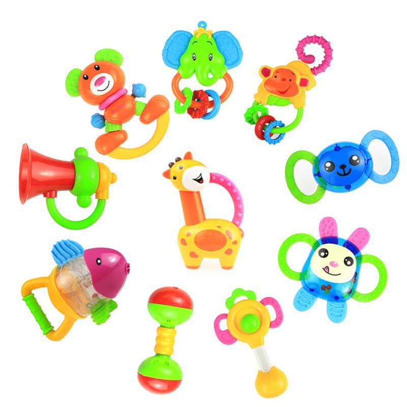 Đồ chơi lục lạc cầm tay coolplay mềm mại cho bé sơ sinh 0-12 tháng tuổi