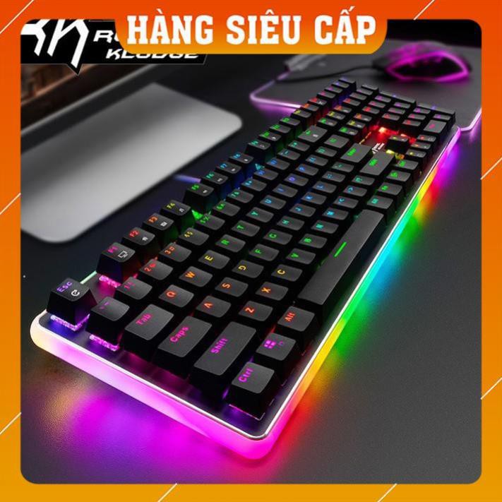 Ban phim co 💓FREESHIP💓 Bảo hành 1 năm  Bàn Phím máy tính chính hãng led RGB.